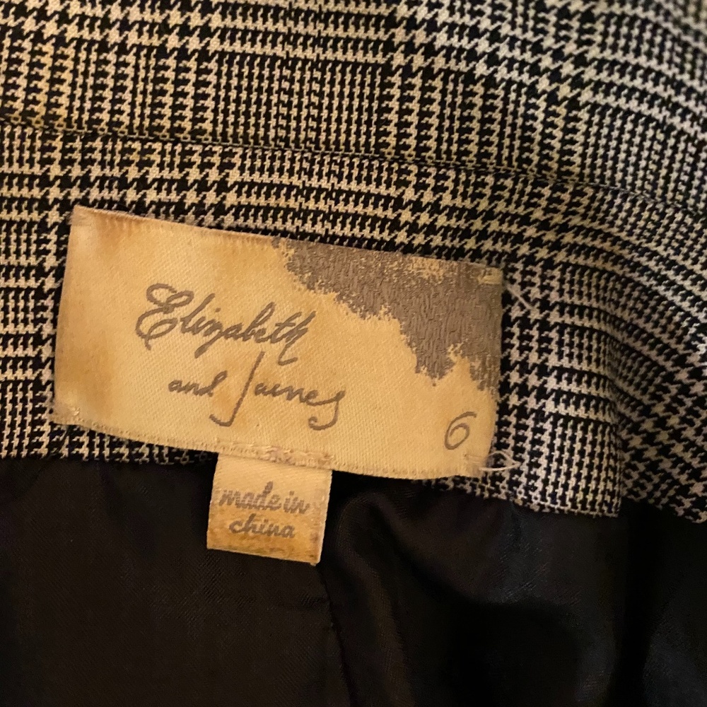 Grey Checkered Contemporary Collection Blazer - Picture 4 of 4